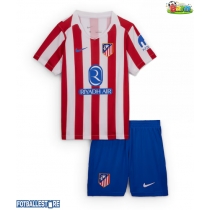 Atletico Madrid Hjemmedraktsett Barn 2025-26 Kortermet (+ Korte bukser)